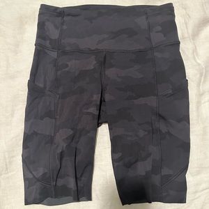 Lululemon biker shorts, size 6